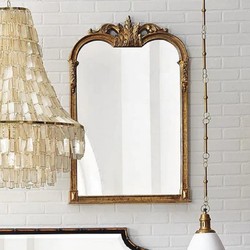 Casa Padrino espejo barroco de lujo oro antiguo - Magnífico espejo de pared de estilo barroco italiano - Muebles de lujo en estilo barroco - Hecho en Italia - Magníficos muebles barrocos