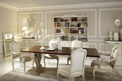 Casa Padrino porte bougie baroque de luxe blanc / gris Ø 53 x H. 75 cm - Magnifique porte bougie de style baroque - Accessoires de décoration de luxe de style baroque - Fabriqué en Italie