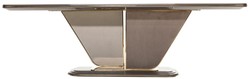 Luxus Massivholz Esstisch Küchentisch Grau Gold Luxury Solid Wood Dining Table Kitchen Table Gray Gold