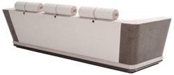 Luxus Wohnzimmer Hotel Sofa Creme Grau Gold Luxury Living Room Hotel Sofa Cream Gray Gold