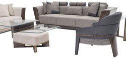 Luxus Wohnzimmer Hotel Sessel Grau Blau Luxury Living Room Hotel Armchair Gray Blue
