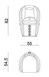 Casa Padrino conjunto de comedor de lujo gris / gris oscuro / cobre - 1 Mesa de comedor de lujo y 8 Sillas de comedor de lujo - Muebles de comedor - Muebles de lujo - Interiores de lujo