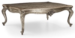 Casa Padrino ensemble de salon baroque de luxe marron / crème / argent antique - 2 Canapés & 2 Fauteuils & 1 Table Basse & 2 Tables d'Appoint - Mobilier de salon baroque - Noble & Magnifique
