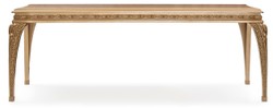 Casa Padrino set da sala da pranzo barocco di lusso grigio / oro - 1 Tavolo da Pranzo Barocco e 6 Sedie da Pranzo Barocco - Mobili per sala da pranzo di lusso in stile barocco