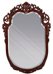 Casa Padrino specchio barocco di lusso marrone - Magnifico specchio da parete - Specchio guardaroba in stile antico - Specchio Soggiorno - Accessori di decorazione barocco - Nobile e Magnifico