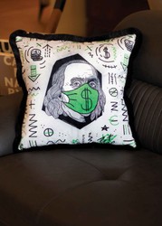 Luxus Designer Deko Kissen mit Fransen Luxury Designer Decorative Pillow with Fringes