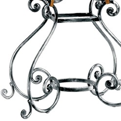 Casa Padrino orologio del nonno barocco di lusso argento / oro - Magnifico orologio a pendolo in ferro battuto in stile barocco - Interno barocco - Orologi a pendolo barocchi - Fatto in Italia
