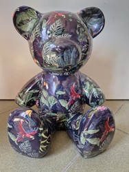 Luxus Designer Wohnzimmer Deko Skulpltur Figur Teddybär Mehrfarbig Luxury Designer Living Room Decorative Sculpture Figure Teddy Bear Multicolored Luxus Designer Wohnzimmer Deko Skulpltur Figur Teddybär Mehrfarbig Luxury Designer Living Room Decorative Sculpture Figure Teddy Bear Multicolored