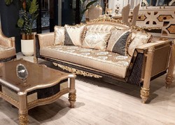 Luxus Barock Wohnzimmer Set Barock Sofa Barock Sessel Barock Couchtisch Luxury Baroque Living Room Set Baroque Sofas Baroque Armchairs Baroque Coffee Table