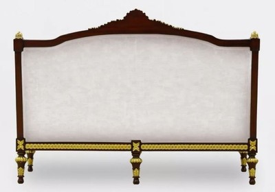 Casa Padrino Luxus Barock Wohnzimmer 2er Sofa Grau / Dunkelbraun / Gold - Handgefertigtes Barockstil Sofa - Luxus Wohnzimmer Möbel im Barockstil - Barock Möbel - Edel & Prunkvoll