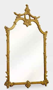 Casa Padrino Luxus Barock Spiegel Gold - Prunkvoller Barockstil Wandspiegel - Luxus Möbel im Barockstil - Prunkvolle Barock Möbel - Edel & Prunkvoll