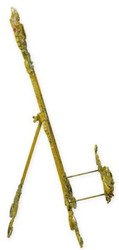 Jugendstil Gusseisen Staffelei Grün Mehrfarbig Art Nouveau Cast Iron Easel Green Multicolored