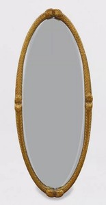 Ovaler Luxus Barock Standspiegel Antik Gold Dunkelbraun Oval Luxury Baroque Standing Mirror Antique Gold Dark Brown
