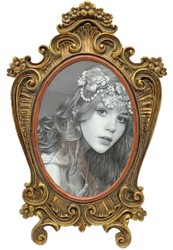 Magnificent Baroque Antique Style Picture Frame Antique Gold Antique Red