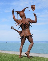 Luxus Garten Deko Narren Skulptur Rost
