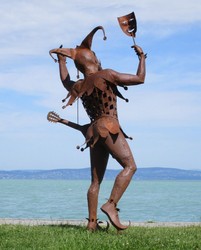 Luxus Garten Deko Narren Skulptur Rost