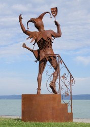 Luxus Garten Deko Narren Skulptur Rost