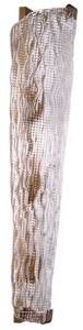 Casa Padrino Luxus Wandleuchte Antik Messing 20 x 14,5 x H. 62,5 cm - Wohnzimmer Wandlampe mit handgefertigtem Glas Lampenschirm - Luxus Leuchten - Luxus Interior - Luxus Möbel