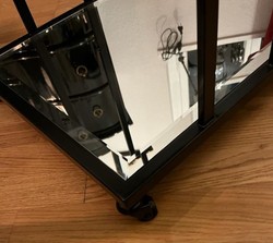 Casa Padrino carrello da portata di lusso nero 78 x 46 x A. 79 cm - Carrello gastronomia ristorante hotel - Accessori gastronomia ristorante hotel lusso - Mobili di lusso