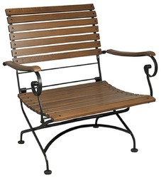 Casa Padrino Art Nouveau garden furniture set dark brown / black - 1 coffee table 1 seat 1 chair - Baroque & Art Nouveau Gastronomy & Garden Furniture Casa Padrino Art Nouveau garden furniture set dark brown / black - 1 coffee table 1 seat 1 chair - Baroque & Art Nouveau Gastronomy & Garden Furniture