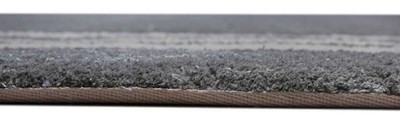 Casa Padrino Luxus Viskose Teppich Schwarz / Grau 160 x 230 cm - Rechteckiger Wohnzimmer Teppich - Moderner Schlafzimmer Teppich - Luxus Interior - Luxus Qualität