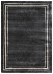 rectangular luxury living room bedroom carpet black gray