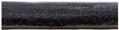 Casa Padrino Luxus Teppich Grau / Schwarz 160 x 230 cm - Rechteckiger Wohnzimmer Teppich -  Schlafzimmer Teppich - Luxus Interior - Luxus Qualität