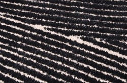 Rechteckiger Luxus Wohnzimmer Schlafzimmer Teppich Grau Schwarz
