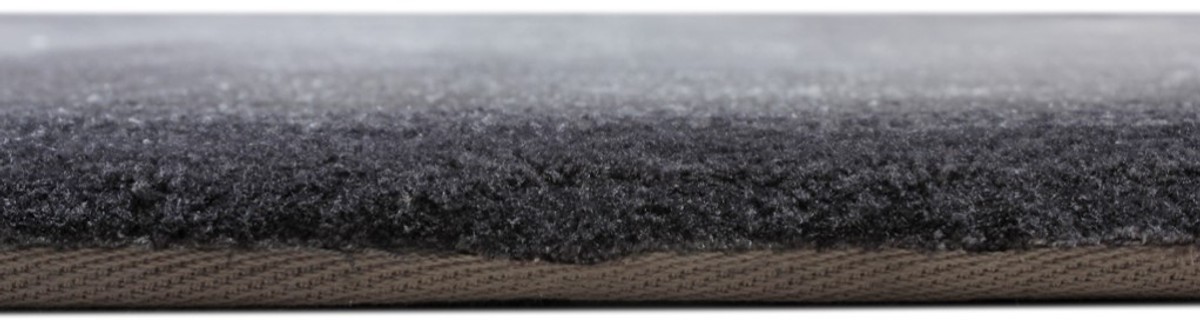 Tappeto rettangolare di lusso per soggiorno e camera da letto, grigio nero Tappeto rettangolare di lusso per soggiorno e camera da letto, grigio nero