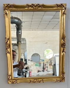 Prunkvoller Luxus Barock Spiegel Gold