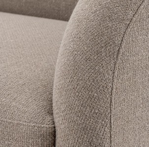 Casa Padrino Luxus Ecksofa Greige / Schwarz 320 x 190 x H. 82 cm - Wohnzimmer Sofa - Wohnzimmer Möbel - Luxus Möbel - Luxus Einrichtung - Luxus Qualität