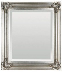 Miroir mural baroque rectangulaire argent Miroir mural baroque rectangulaire argent