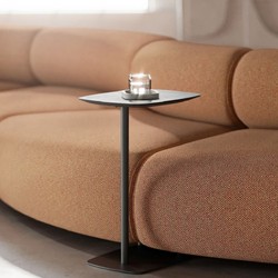 Casa Padrino canapé de luxe marron 590 x 340 x H. 72 cm - Canapé modulable incurvé 8 pièces - Canapé d'hôtel - Meuble de salon - Meuble d'hôtel - Meuble de luxe
