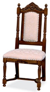 Luxus Barock Esszimmer Stuhl Rosa Weiß Dunkelbraun