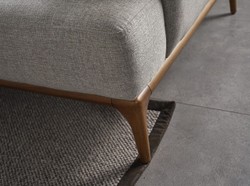 Casa Padrino luxury corner sofa with adjustable backrests gray / brown 325 x 295 x H. 97 cm - Living room sofa with sleeping function - Living room furniture - Luxury furniture