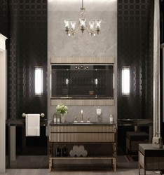 Casa Padrino araña de luces de cristal barroco de lujo plata Ø 60 x A. 65 cm - Magnífica lámpara de araña de salón de estilo barroco - Noble y magnífica