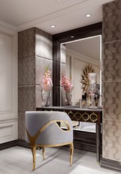 Casa Padrino luxury velvet armchair gray / gold 78 x 55 x H. 59 cm - Living room armchair - Hotel armchair - Luxury living room furniture - Living room furnishings - Luxury furnishings