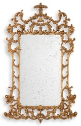 Prunkvoller Luxus Barock Wandspiegel Antik Gold