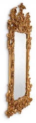 Prunkvoller Luxus Barock Wandspiegel Antik Gold