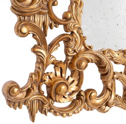 Prunkvoller Luxus Barock Wandspiegel Antik Gold