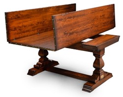 Casa Padrino table à manger de style vintage de luxe marron / laiton 180 x 85 x H. 78 cm - Table de salle à manger avec plateau rabattable - Meubles de salle à manger de style vintage de luxe