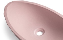 Casa Padrino lavabo de lujo rosa 60,9 x 29,7 x A. 11,9 cm - Lavabo de hormigón hecho a mano - Accesorios de baño de lujo Casa Padrino lavabo de lujo rosa 60,9 x 29,7 x A. 11,9 cm - Lavabo de hormigón hecho a mano - Accesorios de baño de lujo