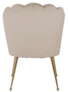 Casa Padrino Luxus Samt Esszimmer Stuhl Khaki / Gold 66 x 64 x H. 86 cm - Küchenstuhl mit Samtsoff - Esszimmer Möbel - Küchen Möbel - Luxus Möbel