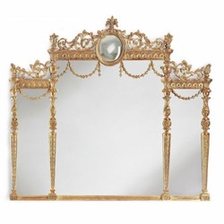 Casa Padrino specchio barocco di lusso oro - Italiano specchio da parete in stile barocco - Mobili di lusso in stile barocco - Magnifici mobili barocchi - Fatto in Italia