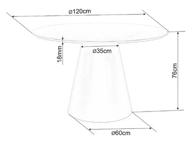 Casa Padrino Luxus Esstisch Braun / Matt Schwarz Ø 120 x H. 75 cm - Runder Esszimmertisch - Esszimmer Möbel - Küchen Möbel