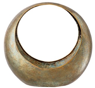 Casa Padrino Luxus Weinkühler Vintage Messing 40,5 x 17 x H. 38 cm - Champagnerkühler - Sektkühler - Gastronomie Accessoires - Restaurant Accessoires - Hotel Accessoires