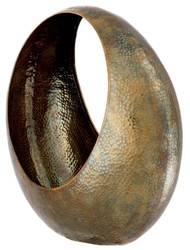 Casa Padrino refroidisseur de vin de luxe laiton vintage 40,5 x 17 x H. 38 cm - Refroidisseur de champagne - Accessoires gastronomie - Accessoires restaurant - Accessoires d'hôtel