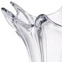 Luxus Deko Glas Vase Blumenvase