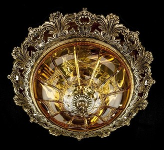Prunkvolle Luxus Barock Deckenleuchte Antik Messing Gold Gelb Braun Prunkvolle Luxus Barock Deckenleuchte Antik Messing Gold Gelb Braun