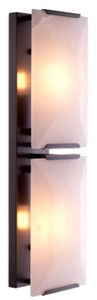 Casa Padrino luxury wall lamp bronze / alabaster 16 x 13 x H. 51.5 cm - Wall light with alabaster lampshades - Luxury lights - Luxury quality